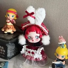 POPMART ぬいぐるみ スカルパンダ ちびぬい 着せ替え服 2点セット
