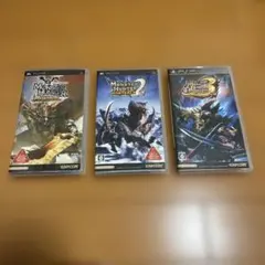 モンスターハンター ポータブル 3作品セット