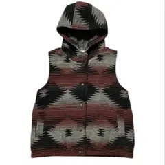 Wool Rich フード ニットベスト - メルカリ