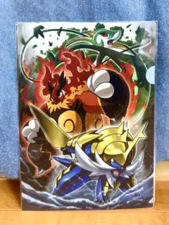 ポケモンセンター限定 クリアファイル ブラック ホワイト