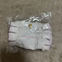 JILL by JILLSTUART ホワイト×ピンク ガチャ ミニフリルトート