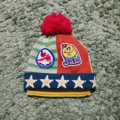 JAMポンポン付きニット帽L