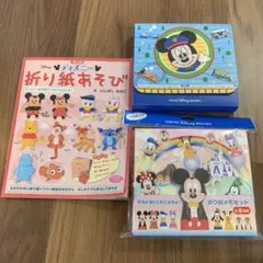 東京ディズニーリゾート　折り紙遊び　折り紙メモセット　ミッキー　プリンセス