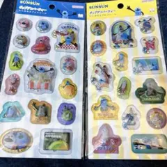 パペットスンスン　ゾンゾン　ノンノン　ポップデコパーティーわたあめカプセルシール