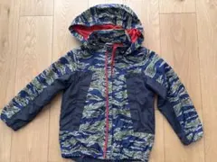 迷彩柄キッズジャケット フード付き