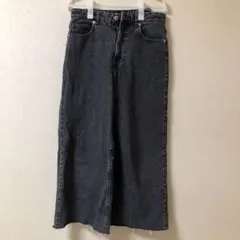 ZARA ザラ　デニムパンツ　ジーンズ　ワイドパンツ
