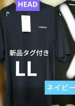 新品タグ付き　HEAD Tシャツ 2枚セット LLサイズのサムネイル