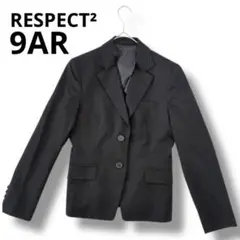 RESPECT² ブラックブレザー W4-01L ビジネススーツ　ジャケット　黒