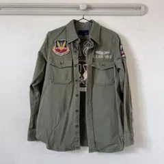 【美品】　AVIREX アヴィレックス　ミリタリーシャツ70周年記念　Sサイズ