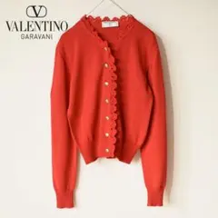 【VALENTINO garavani/ヴァレンティノ】 レッドカーディガン　Sのサムネイル