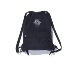 新品　XLARGE ナップサック ブラック　KNAPSACK エクストララージのサムネイル