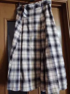 ミッシュマッシュ　MISCH MASCH　チェック柄　フレアースカート