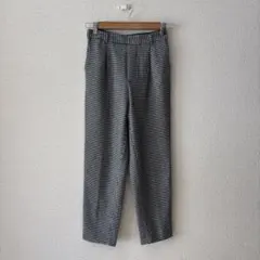 GU チェック柄 カジュアルパンツ