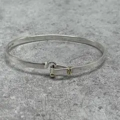 廃盤！vintage tiffany フック&アイ コンビ ブレスレットk18 廃盤！vintage tiffany フック&アイ コンビ ブレスレットk18 - メルカリ