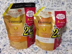 Essential シャンプー コンディショナー つめかえ用 大サイズ 花王のサムネイル