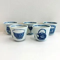 未使用　有田焼　美染窯　時代絵　丼4個　料亭　レストラン 有田焼 美染窯 時代絵 丼4個 テーブルコーディネート 料亭