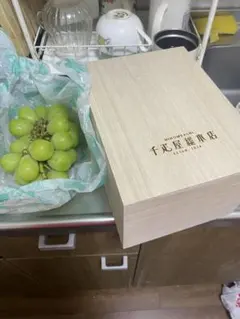 木箱 桐箱 空き箱 木製小物入れ 千疋屋総本店 美品 高级