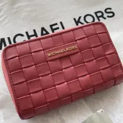 マイケルコース MICHAEL KORS 財布 コインケース　ピンク