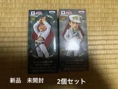 ジョジョ　第4部　ワールドコレクタブルフィギュア　空条承太郎　岸辺露伴　計2体