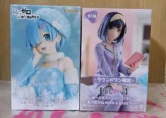 推しの子　黒川あかね＆Re:.ゼロ　レム　　ぬーどるストッパーフィギュア　2体
