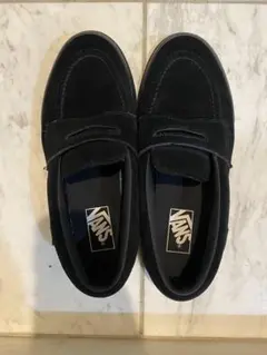 VANS スウェードスニーカー ブラック 26cm ローファー バンズ ヴァンズ