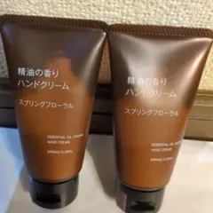 無印良品 精油の香りハンドクリーム スプリングフローラル 2本セットのサムネイル