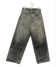 SUGARHILL MOLDED DENIM TROUSERS WIDE 32