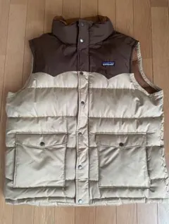 Patagonia パタゴニア スリングショット ダウンベスト ブラウン - メルカリ
