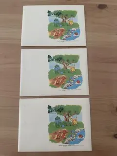 ポケモン　ポケットモンスター　絵入りハガキ　3セット