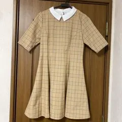 【dazlin ダズリン】 チェック ワンピース