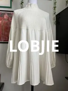 LOBJIE プリーツ切り替えニット　タグ無し