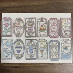 くま様専用★クーリア　グラスパーラーステッカー　16枚