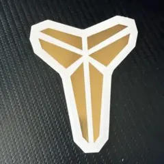 Kobe Bryant シェルロゴ ステッカー ゴールドのサムネイル