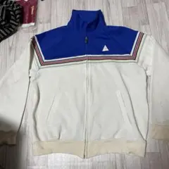 ルコックスポルティフ　トラックジャケット　刺繍ロゴ　レトロ　90s