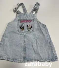 zara ディズニー　ジャンパースカート　86
