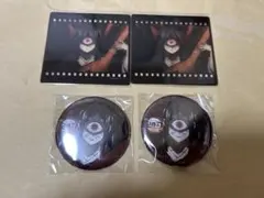 鬼滅の刃　お楽しみくじ　フィルム風クリアカード　缶バッジ　鳴女