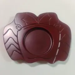 蟹 彫り 漆器 銘々皿 共箱付