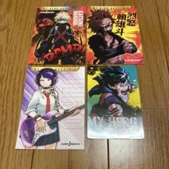 ヒロアカ 小説 特典 カード ナツコミ セット