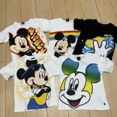 ベビードール ミッキー Tシャツ 120cm 5着