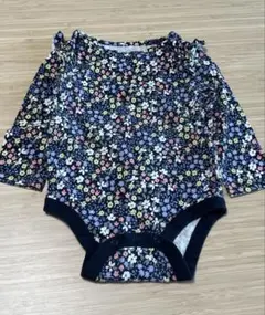 Baby GAP花柄長袖ロンパース＊70〜80cm