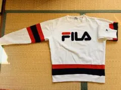 FILA トレーナー Lサイズ ホワイト