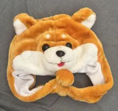 柴犬 被り物 帽子 アニマルキャップ