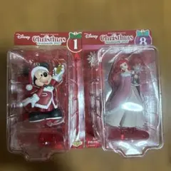 【セット売り】ディズニー クリスマスオーナメントくじ ミッキー アリエル