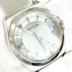 【日本製】 PaulSmith ポールスミス クォーツ シルバー文字盤 メンズのサムネイル