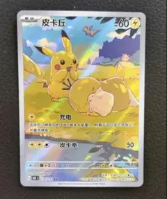 ポケモンカード ゲンガー 中国版 ピカチュウ AR 172/151 - メルカリ
