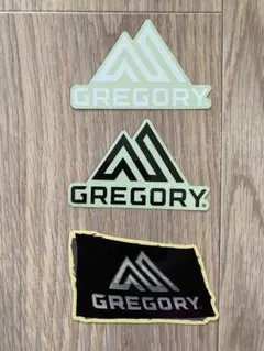 【新品】GREGORY グレゴリー ステッカー 3枚セット