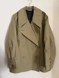 UNIQLO U ブロックテックショートトレンチコート ベージュ