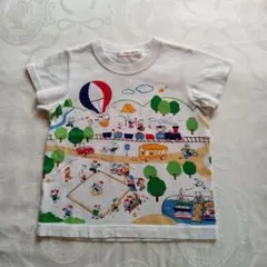 familiar 100cm 　Tシャツ　街並み