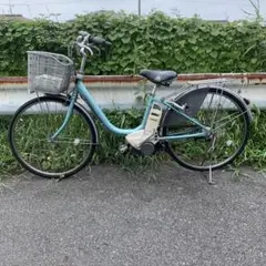 中古電動自転車 ブリヂストン アシスタ 26インチ スカイブルー 横浜№8645 中古電動自転車 ブリヂストン アシスタ 26インチ スカイブルー 横浜