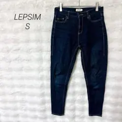 レプシィム スキニー デニムパンツ ストレッチ きれいめ カジュアル シンプル